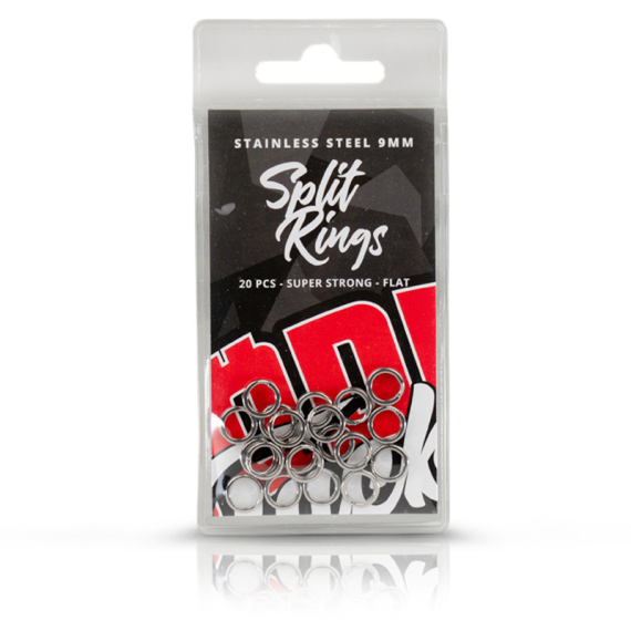 Söder Tackle Stainless Steel Split Rings 9mm (20-pack) i gruppen Krok & Småplock / Stingers & Stingertillbehör / Stingertillbehör hos Sportfiskeprylar.se (STC-TT0021)