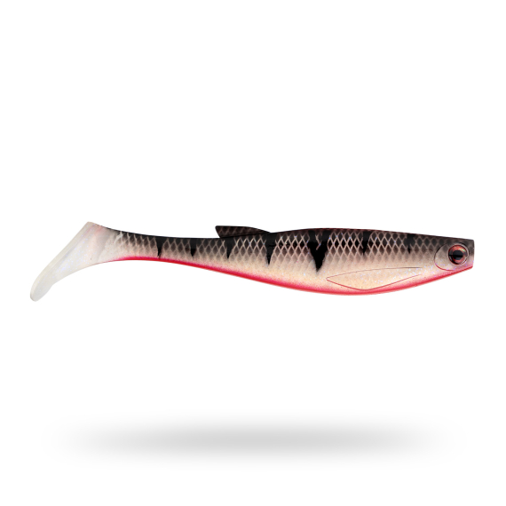 Scout Shad XL 27cm - Red Ghost Perch i gruppen Fiskedrag / Jiggar & Gummibeten / Gäddjiggar hos Sportfiskeprylar.se (STSS27P-902)