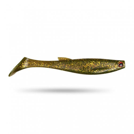 Scout Shad 9cm (5-pack) - Classic Motoroil UV i gruppen Fiskedrag / Jiggar & Gummibeten / Abborrjiggar & Gösjiggar hos Sportfiskeprylar.se (STSS9UP-506)