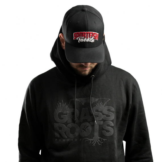 Eastfield Grass Roots Fishing Hoodie Black i gruppen Kläder & Skor / Kläder / Tröjor / Hoodies hos Sportfiskeprylar.se (SW2092BLEFL-Mr)