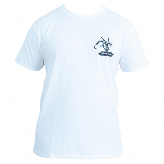 Svartzonker Peace Out T-shirt Vit i gruppen Kläder & Skor / Kläder / T-shirts hos Sportfiskeprylar.se (SZ101725r)