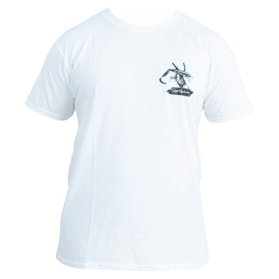 Svartzonker Peace Out T-shirt Vit i gruppen Kläder & Skor / Kläder / T-shirts hos Sportfiskeprylar.se (SZ101725r)