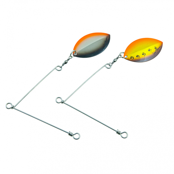 SvartZonker Spinner Rig Large 2-pack - Coward/Golden Shiner i gruppen Krok & Småplock / Spinnerbait-riggar & Blades hos Sportfiskeprylar.se (SZ101809)