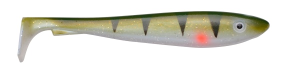 Svartzonker McRubber Shad 23cm (2-pack) - C17 UV Perch i gruppen Fiskedrag / Jiggar & Gummibeten / Gäddjiggar hos Sportfiskeprylar.se (SZ103317)