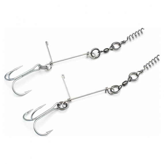 SvartZonker Stinger Tackel - x-small 2-pack 4,5cm 1/0 i gruppen Krok & Småplock / Stingers & Stingertillbehör / Stingers hos Sportfiskeprylar.se (SZ104103)