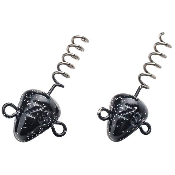 Svartzonker Screw-In-Head 50g (2-Pack) i gruppen Krok & Småplock / Jiggskallar hos Sportfiskeprylar.se (SZ104318r)