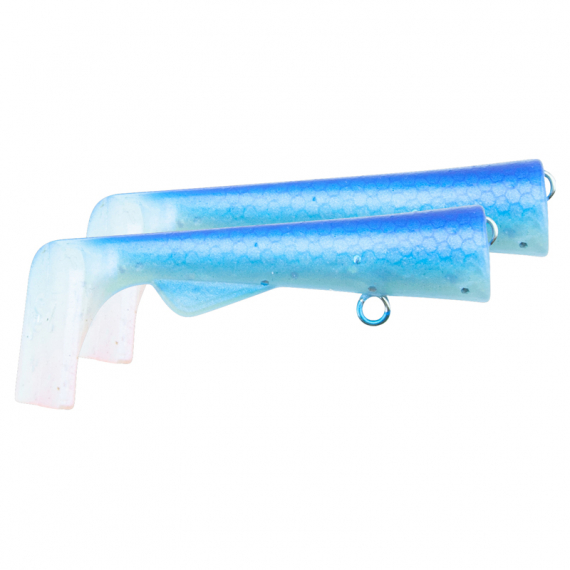 Svartzonker Ugly Louis Junior Paddle Tail (2-pack) - Blue Pearl i gruppen Fiskedrag / Extra Paddlar hos Sportfiskeprylar.se (SZ115151)