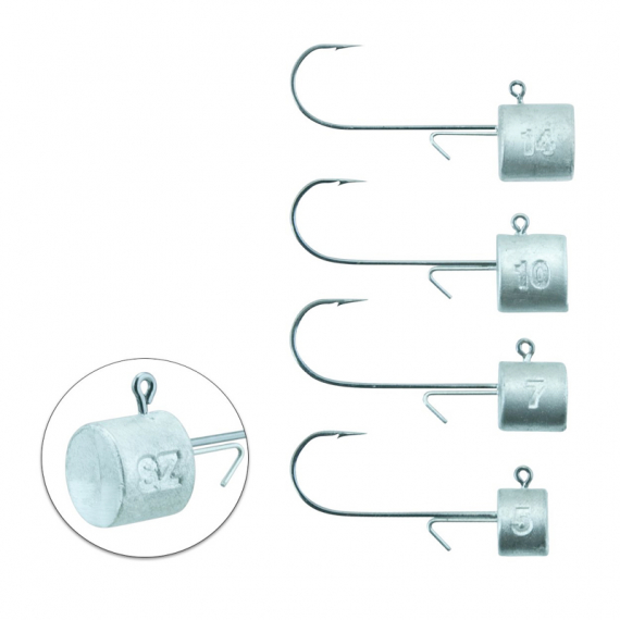 Svartzonker Ned Jig Head Bismuth (2-pack) i gruppen Krok & Småplock / Jiggskallar / Ned Rig Jiggskallar hos Sportfiskeprylar.se (SZ115400r)