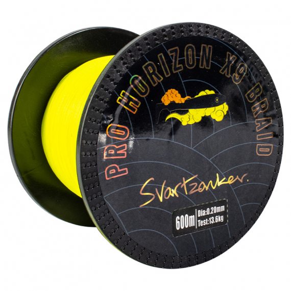 Svartzonker Pro Horizon Braid Yellow 600m i gruppen Fiskelinor / Flätlinor & Superlinor hos Sportfiskeprylar.se (SZ117050r)