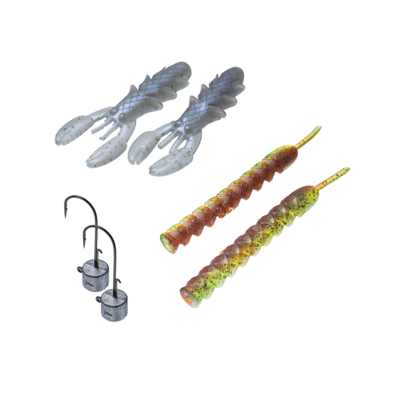 SvartZonker Ned Starter Kit Finess i gruppen Fiskedrag / Betespaket / Betespaket Abborre hos Sportfiskeprylar.se (SZ118000)