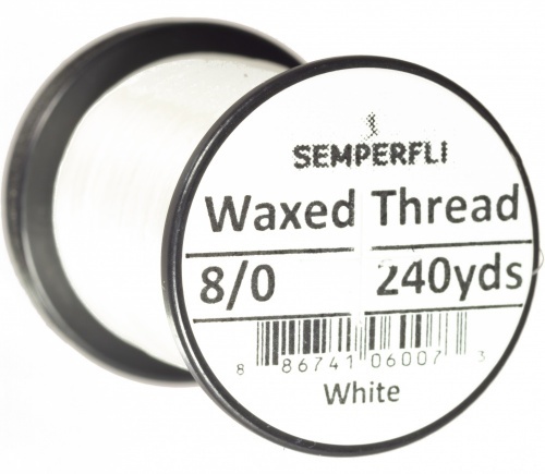 Semperfli Waxed Thread 8/0 i gruppen Krok & Småplock / Flugbindning / Flugbindningsmaterial / Bindtråd hos Sportfiskeprylar.se (Sem-0400-2000r)