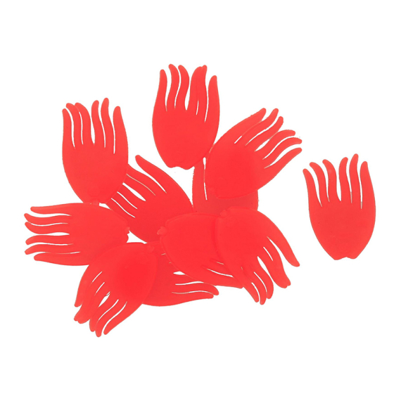 Westin Spotty Rig Fins UV Orange XL 16pcs i gruppen Krok & Småplock / Riggtillbehör hos Sportfiskeprylar.se (T126-1146-XL)