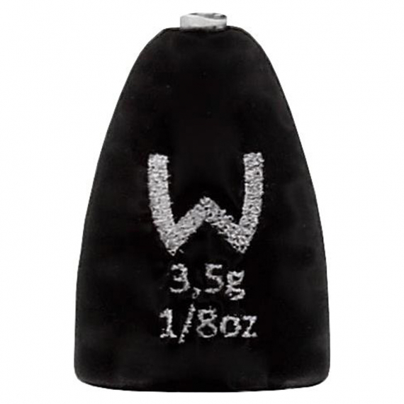 Westin Add-It Tungsten Bullet Weights Matte Black (5-pack) - 3,5g i gruppen Krok & Småplock / Sänken & Vikter / Bullet Weights hos Sportfiskeprylar.se (T38-628-003)