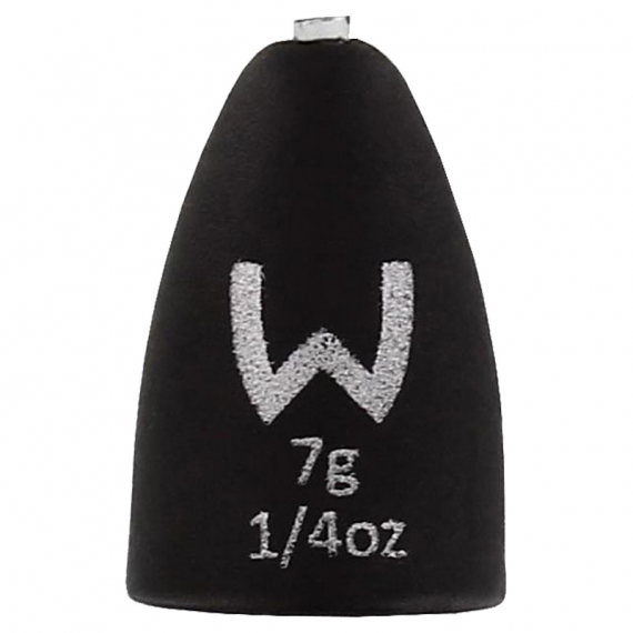 Westin Add-It Tungsten Bullet Weights Matte Black i gruppen Krok & Småplock / Sänken & Vikter / Bullet Weights hos Sportfiskeprylar.se (T38-628-003r)