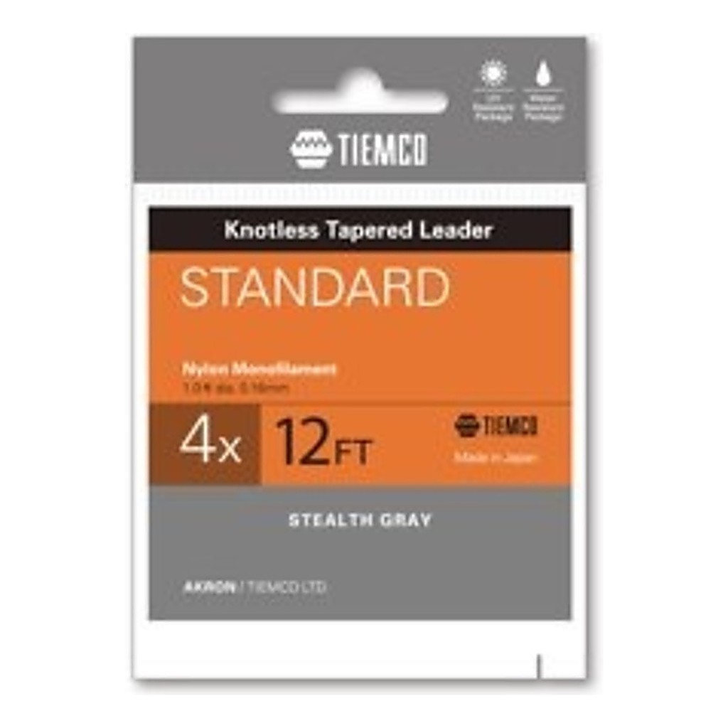 Tiemco Akron Taperad Tafs 12ft 6X i gruppen Krok & Småplock / Tafsar & Tafsmaterial / Färdiga Tafsar / Taperade Flugfisketafsar hos Sportfiskeprylar.se (TAL12-6X)