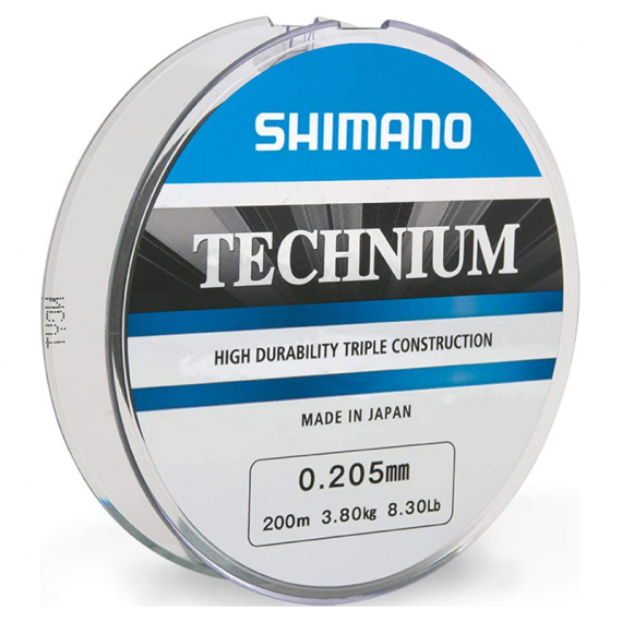 Shimano Technium 200m Grey i gruppen Fiskelinor / Nylonlinor hos Sportfiskeprylar.se (TEC20018r)