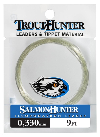 Trout Hunter SalmonHunter Fluorocarbon Taperad Tafs 9ft i gruppen Krok & Småplock / Tafsar & Tafsmaterial / Tafsmaterial / Tafsmaterial Flugfiske hos Sportfiskeprylar.se (TH50140r)
