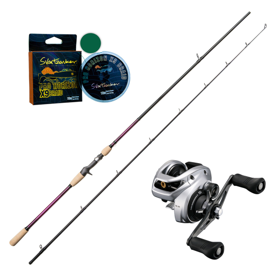 SvartZonker The Force Comfort 8\'6\'\' 30-140g Tranx Combo i gruppen Fiskeset / Spinnfiskeset / Spinnfiskeset Gädda hos Sportfiskeprylar.se (THEFORCETRANXCOMBO)