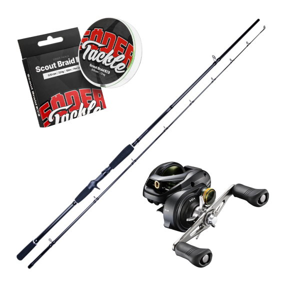 SvartZonker Black Series The Horizon & Curado Casting Combo 8\'4\'\' 50-160g i gruppen Fiskeset / Spinnfiskeset / Spinnfiskeset Gädda hos Sportfiskeprylar.se (THEHORIZONCURADO)