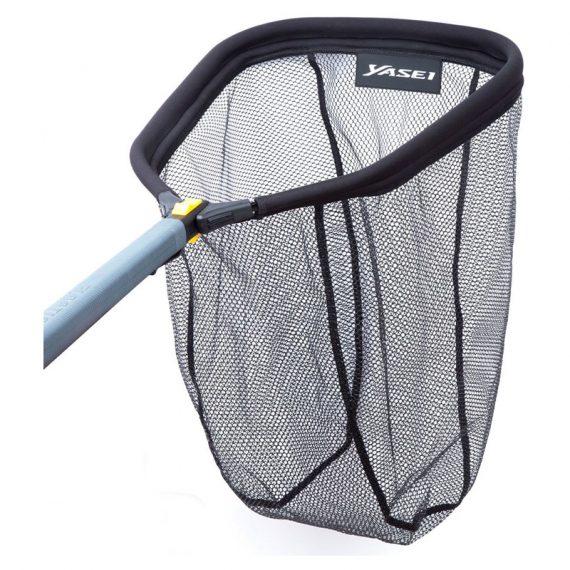 Shimano Yasei Single Hand Rubber Net Foldable - Floating i gruppen Fiskemetoder hos Sportfiskeprylar.se (TLYASHANDNET)
