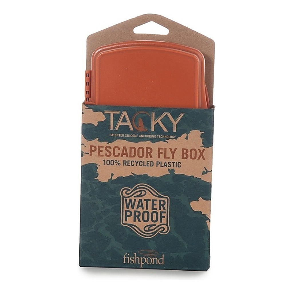 Tacky Pescador Flugbox Burnt Orange i gruppen Förvaring / Boxar & Lådor / Flugaskar hos Sportfiskeprylar.se (TPFB-BO)