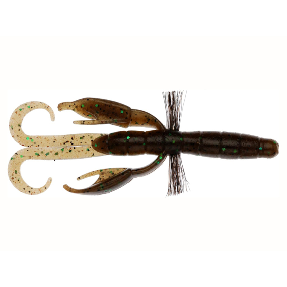 Baitbreath BYS Craw Portly 10cm - Green Pumpkin/Green i gruppen Fiskedrag / Jiggar & Gummibeten / Kräftor & Creaturebaits / Kräftjiggar hos Sportfiskeprylar.se (TRA-BB117)