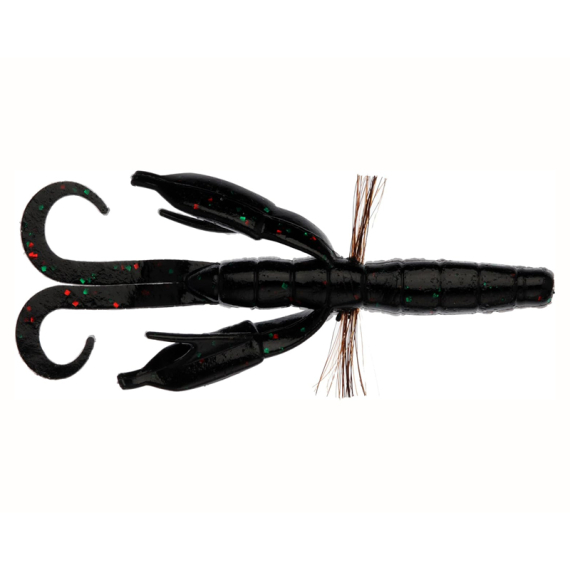 Baitbreath BYS Craw Portly 10cm - Black/Green Red i gruppen Fiskedrag / Jiggar & Gummibeten / Kräftor & Creaturebaits / Kräftjiggar hos Sportfiskeprylar.se (TRA-BB119)