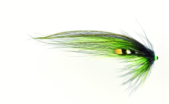 Frödin TTT Nobody Series - Black Green Helmet i gruppen Fiskedrag / Flugor / Laxflugor hos Sportfiskeprylar.se (TSBGr)