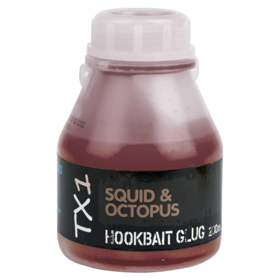 Shimano TX1 Squid & Octopus Dip 200ml i gruppen Fiskedrag / Boilies, Krokbeten & Mäsk / Tillsatser hos Sportfiskeprylar.se (TX1SOHB250)