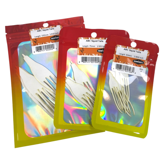 Semperfli ABC Squid Tails i gruppen Krok & Småplock / Flugbindning / Flugbindningsmaterial / Tailar & Svansar hos Sportfiskeprylar.se (USQD050NATr)