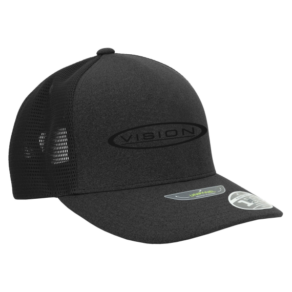 Vision Logo Black Cap i gruppen Kläder & Skor / Kepsar & Huvudbonader / Kepsar hos Sportfiskeprylar.se (V2831)