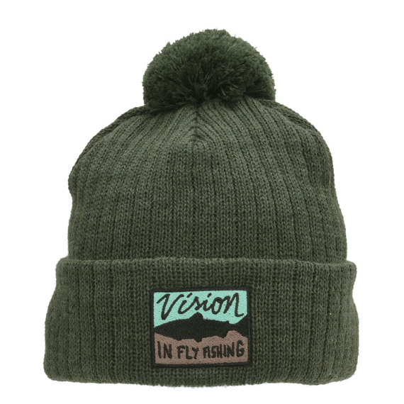 Vision Merino Beanie Pompom i gruppen Kläder & Skor / Kepsar & Huvudbonader / Mössor hos Sportfiskeprylar.se (V2957)