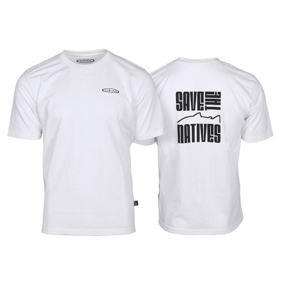 Vision Save T-Shirt White i gruppen Kläder & Skor / Kläder / T-shirts hos Sportfiskeprylar.se (V3046-Sr)