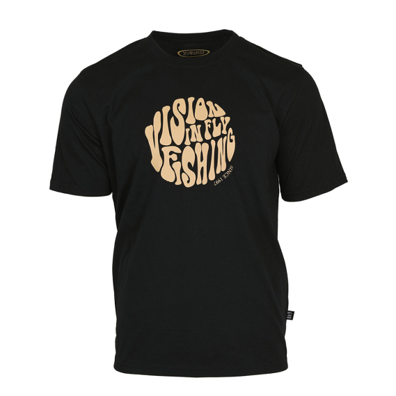 Vision Since T-Shirt Black i gruppen Kläder & Skor / Kläder / T-shirts hos Sportfiskeprylar.se (V3049-Sr)
