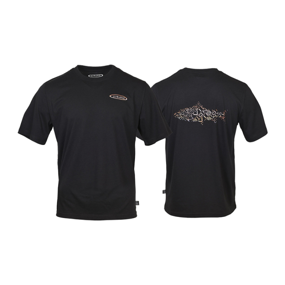Vision Brown Trout T-shirt Black i gruppen Kläder & Skor / Kläder / T-shirts hos Sportfiskeprylar.se (V3054-Sr)