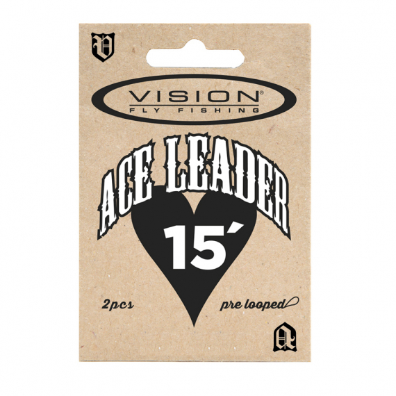 Vision ACE leader 15\' 0,31mm i gruppen Krok & Småplock / Tafsar & Tafsmaterial hos Sportfiskeprylar.se (VAL1531)