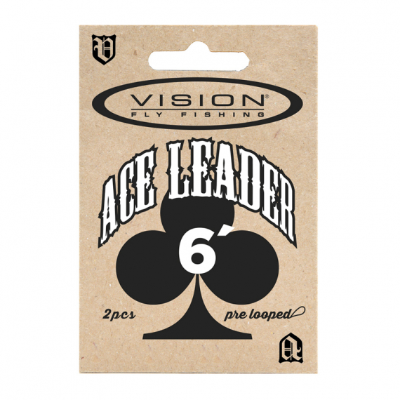 Vision ACE leader 6\' 0,38mm i gruppen Superdeals-se / Paketpris hos Sportfiskeprylar.se (VAL638)