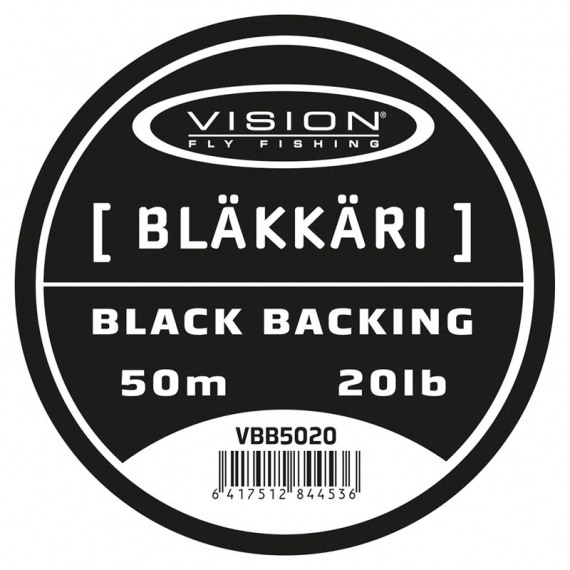 Vision Bläkkäri Black Backing i gruppen Fiskelinor / Flugfiskelinor / Backing hos Sportfiskeprylar.se (VBB5020r)