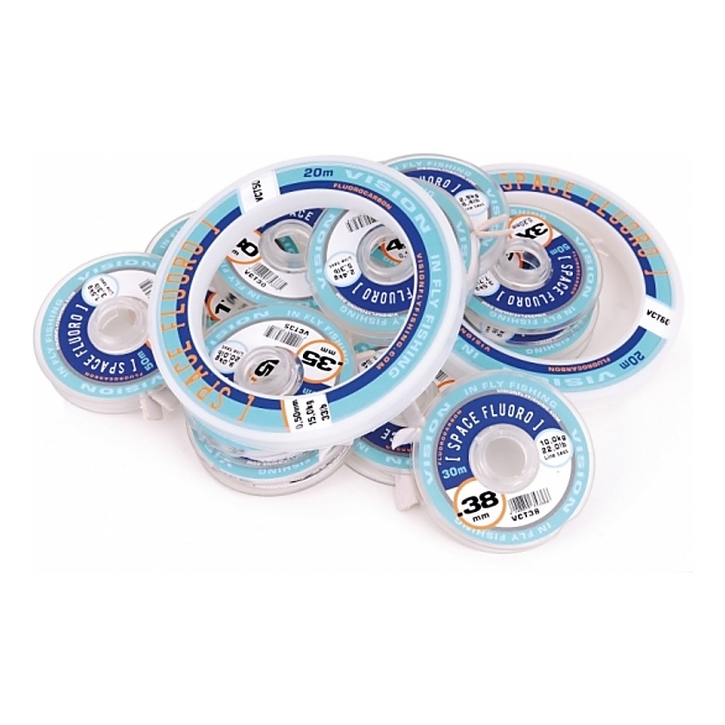Space Fluoro Tippets, 0,40 - 30m i gruppen Krok & Småplock / Tafsar & Tafsmaterial / Tafsmaterial / Tafsmaterial Flugfiske hos Sportfiskeprylar.se (VCT40)