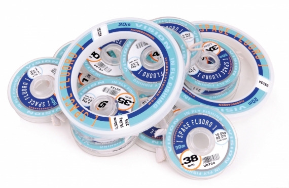 Space Fluoro Tippets, 0,45 - 30m i gruppen Krok & Småplock / Tafsar & Tafsmaterial / Tafsmaterial / Tafsmaterial Flugfiske hos Sportfiskeprylar.se (VCT45)