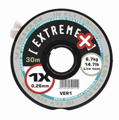 Vision EXTREME+ 50m tippet i gruppen Krok & Småplock / Tafsar & Tafsmaterial / Tafsmaterial / Tafsmaterial Flugfiske hos Sportfiskeprylar.se (VER8r)
