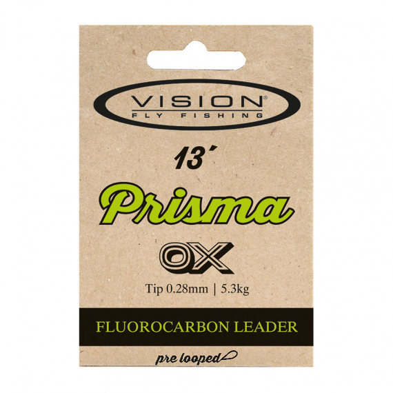 Vision Prisma fluoro carbon 13\' leader i gruppen Krok & Småplock / Tafsar & Tafsmaterial hos Sportfiskeprylar.se (VF0r)