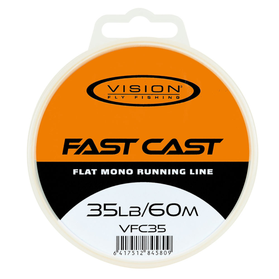 Vision Fast Cast Flat Running Line 60m i gruppen Fiskelinor / Flugfiskelinor / Skjutlinor hos Sportfiskeprylar.se (VFC35r)