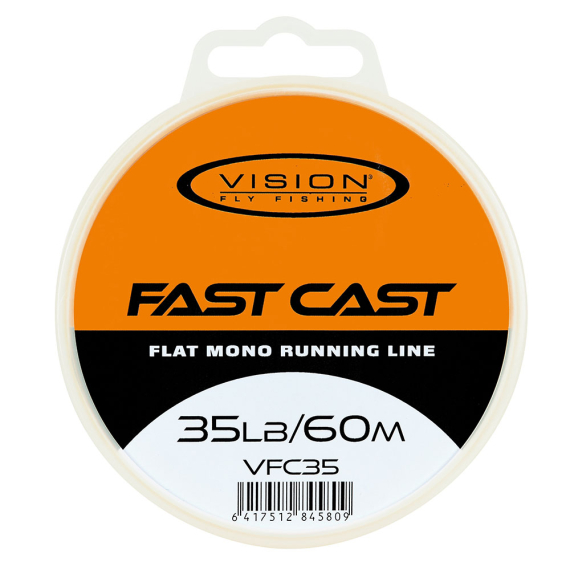 Vision Fast Cast Flat Running Line 60m i gruppen Fiskemetoder / Flugfiske hos Sportfiskeprylar.se (VFC35r)