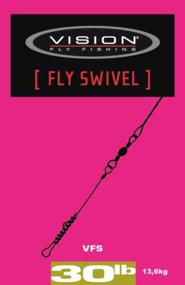 Vision Fly Swivel i gruppen Krok & Småplock / Beteslås / Snap Clips & Fastach hos Sportfiskeprylar.se (VFS)