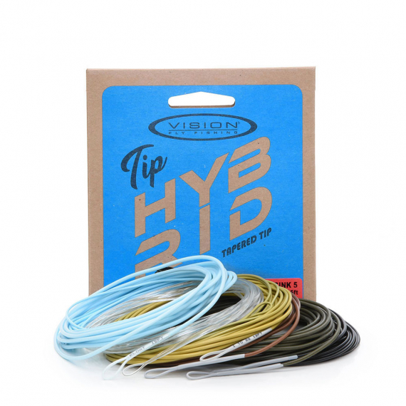 Vision HYBRID tip 7.5ft i gruppen Fiskelinor / Flugfiskelinor / Spetsar hos Sportfiskeprylar.se (VHYT7Fr)