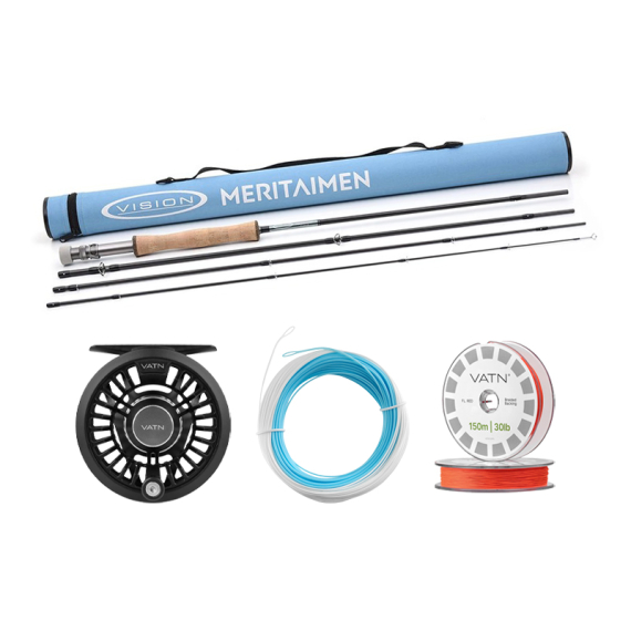 Vision Meritaimen Coastal+ Flugset - 9\' #5 i gruppen Fiskeset / Flugfiskeset / Flugfiskeset Enhands hos Sportfiskeprylar.se (VMT49052026COASTAL)
