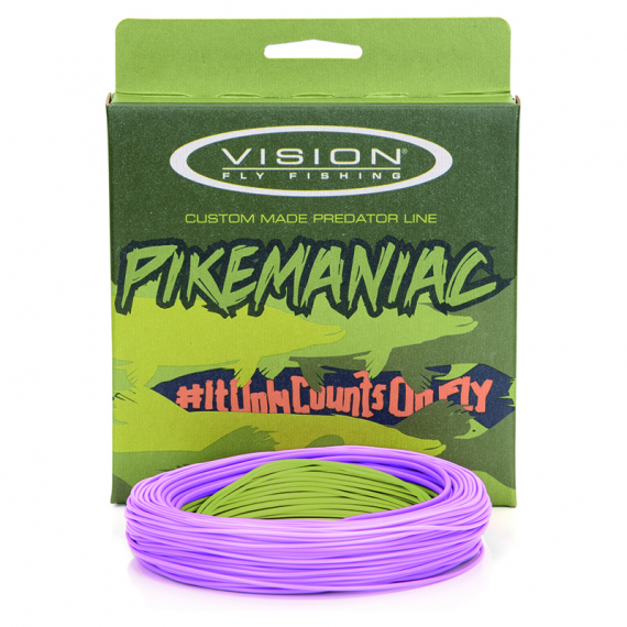 Vision Pikemaniac WF i gruppen Fiskelinor / Flugfiskelinor / Enhandslinor hos Sportfiskeprylar.se (VPM8SIr)