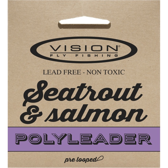 Vision Seatrout & Salmon Polyleader i gruppen Krok & Småplock / Tafsar & Tafsmaterial / Färdiga Tafsar / Polyleaders hos Sportfiskeprylar.se (VPS0r)