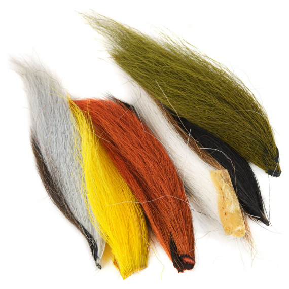 Bucktail Assort. 6 Regular Colors i gruppen Krok & Småplock / Flugbindning / Flugbindningsmaterial / Hårmaterial / Övrigt Hårmaterial hos Sportfiskeprylar.se (W-BTA000)
